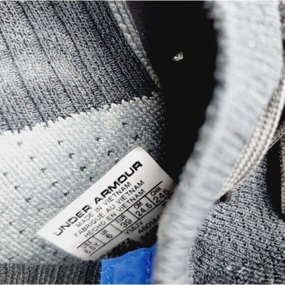 UNDER ARMOUR Curry 4 Basketball Athletic Shoes Black Youth Sz 6.5 - Picture 14 of 14